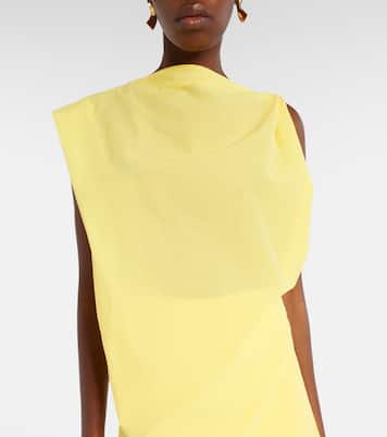 Midikleid Drap aus Popeline | Jacquemus
