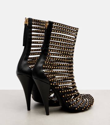 95缀饰皮革及踝靴 | Givenchy