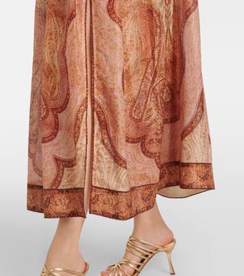 Abito midi Wanderlust con stampa | Zimmermann