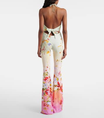 Jumpsuit lunga con stampa | Roberto Cavalli