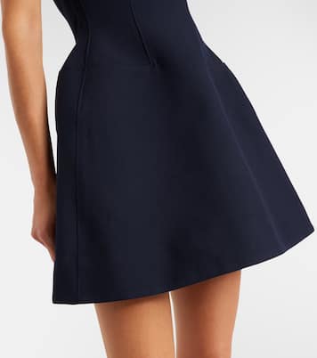 Minikleid aus Wolle und Seide | Shushu/Tong