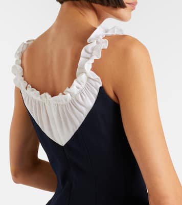 Minikleid aus Wolle und Seide | Shushu/Tong