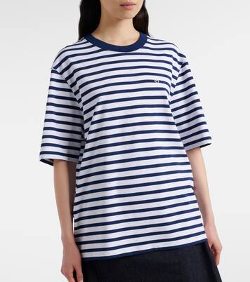 Striped cotton jersey T-shirt | Ami Paris