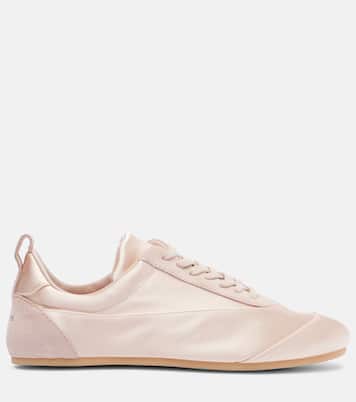 Sneakers Floor in raso con suede | Jil Sander