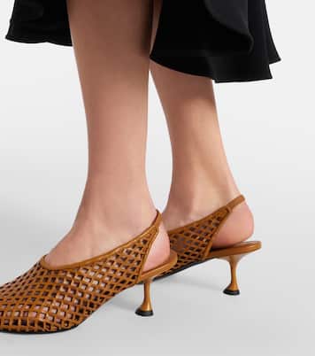 Escarpins slingback Tee en cuir | Proenza Schouler