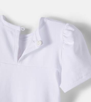 x Disney® baby printed cotton-blend dress | Monnalisa