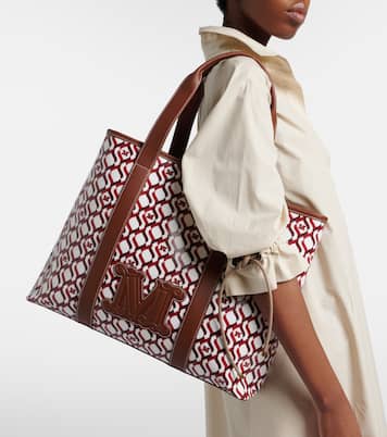 Farneto Large canvas tote bag | Max Mara