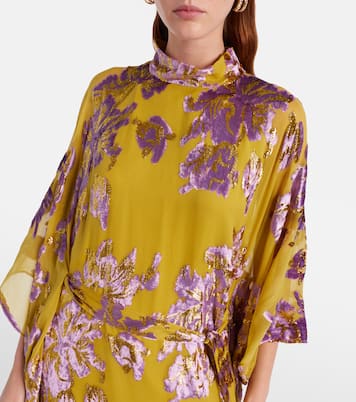 Kaftan Leonor mit Fil Coupé | Taller Marmo