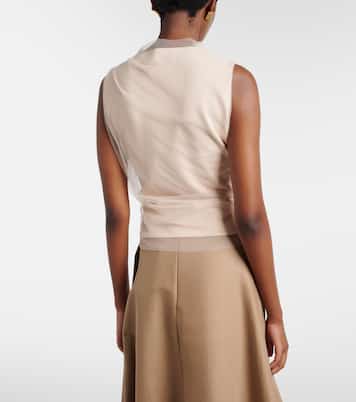 Top de tul drapeado | Dorothee Schumacher