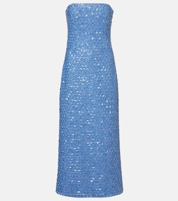 Robe longue bustier Vanessa à ornements | Simkhai