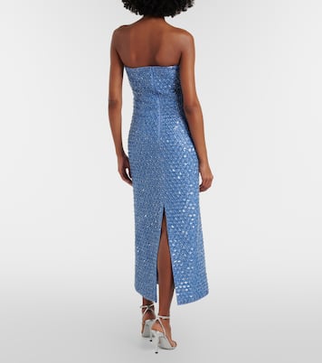 Robe longue bustier Vanessa à ornements | Simkhai