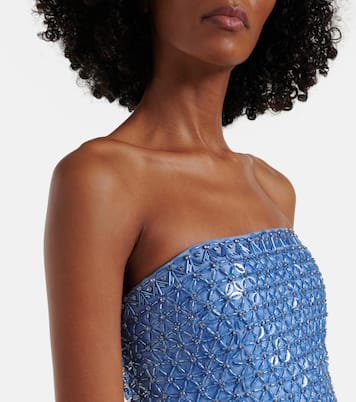 Robe longue bustier Vanessa à ornements | Simkhai