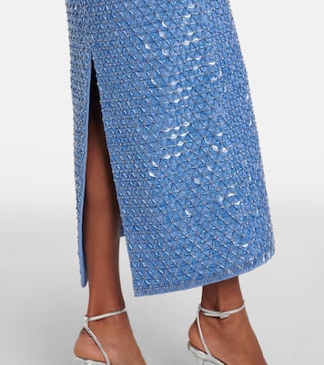 Robe longue bustier Vanessa à ornements | Simkhai