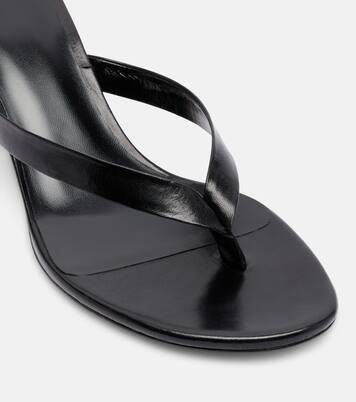 Rooty leather thong sandals | JUDE