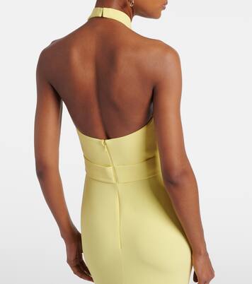 Halterneck cady gown | Elie Saab