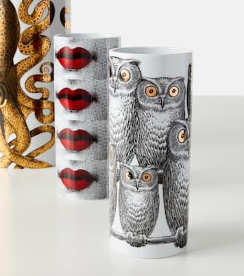 Civette Small porcelain vase | Fornasetti