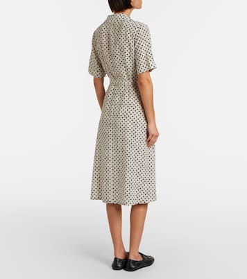Hemdblusenkleid aus Seide | Prada