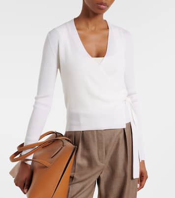 Cardigan aus Schurwolle | Jardin des Orangers