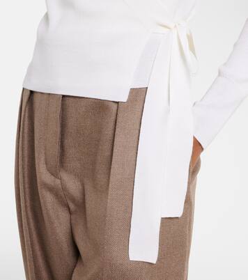 Cardigan aus Schurwolle | Jardin des Orangers