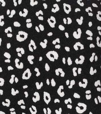 Printed jersey straight pants | Miu Miu