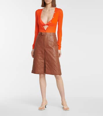 Ribbed-knit playsuit | Dodo Bar Or