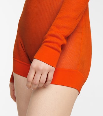 Ribbed-knit playsuit | Dodo Bar Or