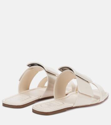 Viv' In The City leather slides | Roger Vivier