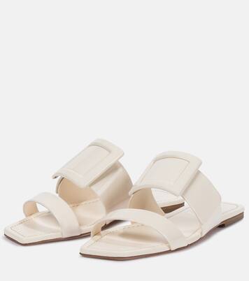 Viv' In The City leather slides | Roger Vivier