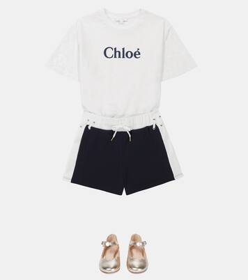 Cotton shorts | Chloé Kids