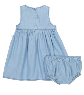 Baby chambray dress and bloomers set | Stella McCartney Kids