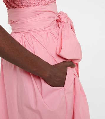 Midirock Junita aus Baumwollpopeline | Cecilie Bahnsen