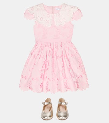 Guipure lace dress | Self-Portrait Kids