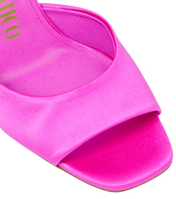 Pantoletten Luz aus Satin | The Attico