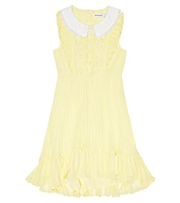 Floral guipure lace dress | Self-Portrait Kids