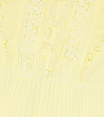 Floral guipure lace dress | Self-Portrait Kids