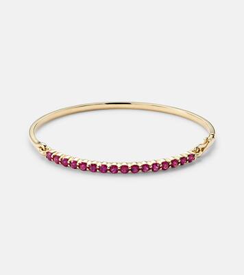 Bracelet Lenox en or 18 ct et saphirs | Melissa Kaye
