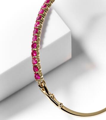 Bracelet Lenox en or 18 ct et saphirs | Melissa Kaye