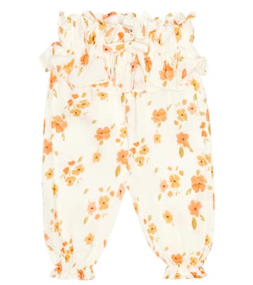 Baby Fiorella floral cotton pants | The New Society