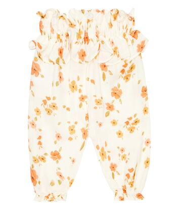 Baby Fiorella floral cotton pants | The New Society