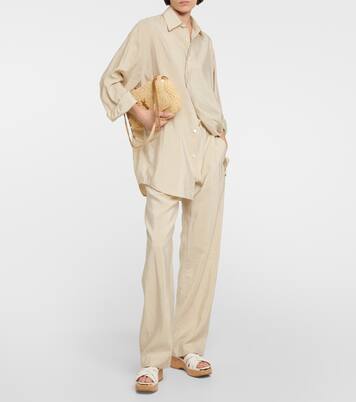 Sandalen Maribou 50 aus Veloursleder und Kork | Jimmy Choo