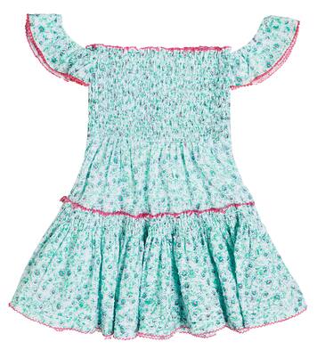 Aurora floral cotton dress | Poupette St Barth Kids