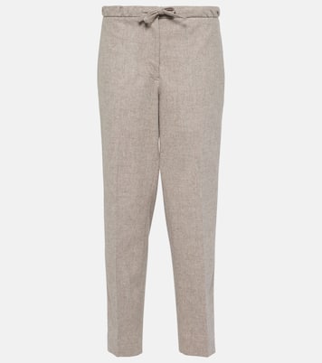 Cropped-Hose aus Wolle | Jil Sander