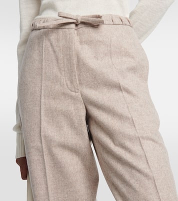Cropped-Hose aus Wolle | Jil Sander