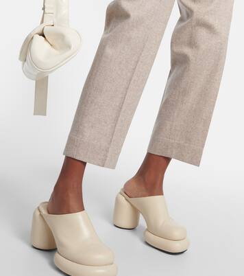 Cropped-Hose aus Wolle | Jil Sander