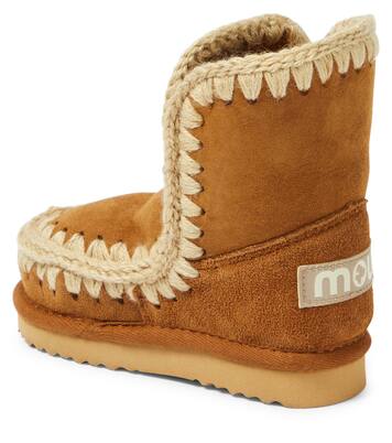 Bottes en daim et shearling | Mou Kids