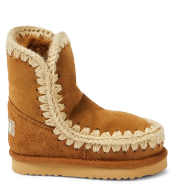 Bottes en daim et shearling | Mou Kids