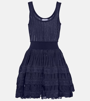 Minikleid aus Rippstrick | Alaïa