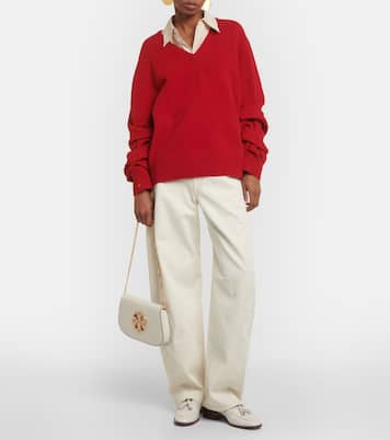 Pull en laine mélangée | Tory Burch