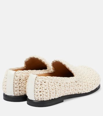 Loafers aus Häkelstrick | JW Anderson