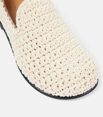 Loafers aus Häkelstrick | JW Anderson